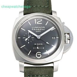 Luxury Watches Panerei Luminors Mechanical Automatic Watch PANERAISS PAM00233 Lamp 19508 Day Greenwich Standard Time #Y683