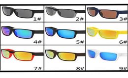 Classic Cycling Sunglasses Dazzle Colour Mens Sun Glasses in USA Black Big Frame Dark Lens Cool Design Sunshades Sports Motorcycle 9815675