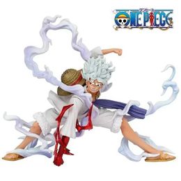 Action Toy Figures 18cm Anime Figurine Piece Figure Luffy Figure Sun God Nika Luffy Gear 5 Action Figures Toys Collectible Figurines Birthday Gifts
