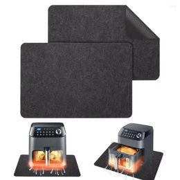 Table Mats Fryer Protective Mat Counter Protector Pad Non-slip Heat Resistant Easy To Clean Worktop Felt For Widely