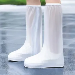 Raincoats Silicone Waterproof Rain Boots For Men And Women Anti-Skid Rubber Shoes Cover Wear-resisting Children Snow
