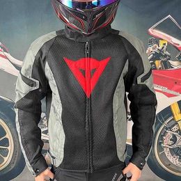 DAINE Racing suitDennis motorcycle cycling suit for men and women summer racing suit for heavy motorcycles anti fall knight suit mesh breathable