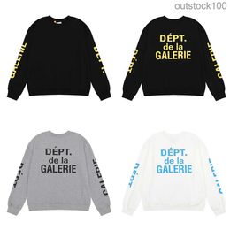 Galerry Depte hoodies designer luxury hip hop style clothes fashion classic double arm printed long sleeve round neck sweater for men and women