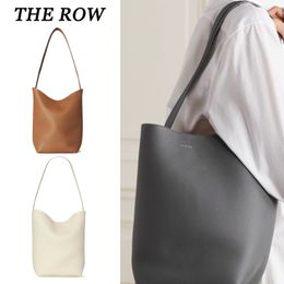 Luxurys the row Park tote Bag Women's Leather purses and handbag shoulder designer bags Mens mini pochette handbags Cross body hobo Drawstring green bucket clutch bag