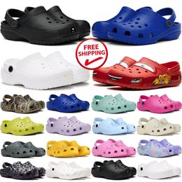 Free shipping designer Sandals kids shoes baby children slippers slides womens Clog Buckle classic mens triple black white Waterproof Shoes Nursing