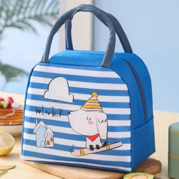 Dinnerware Portable Insulated Lunch Bag For Women Kids Cooler Tote Picnic Thermal Container Work Travel Box Bento Accessorie