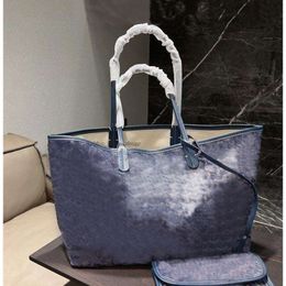 Luxurys 3a designers Women bag blue Shoulder Bags Leather Handbags Mini PM GM Leather 2pcs Shopping Crossbody ladies bag