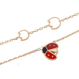 Luxury quality pendant necklace with flower leaf shape for women and mother wedding Jewellery gift have boxQ6