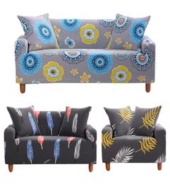 Printed Sofa Cover Stretch Couch Cover Sofa Slipcovers Stretch Fabric Seater For Couches Elastic Force All Inclusive Full Cover3492687