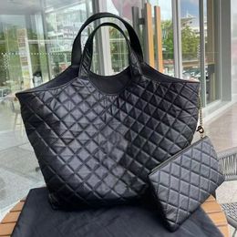 Plus große Frauen Umhängetaschen Designer Handtasche gesteppte Leder -Icare -Tasche Designer Big Geldbörse Gaby Handtaschen Käuferbeutel mit Brieftasche