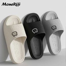 Slippers Summer For Men Women Eva Soft Bottom Indoor House Slides Flat Sandals Outdoor Beach Shoes Man Flip Flops H240515 77KU