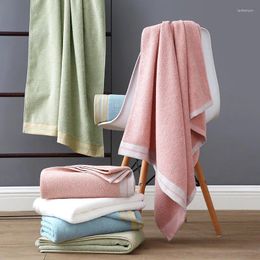 Towel Drop Cotton Bath Washcloth Soft Beach Towels Bathroom 70 140cm Absorbent For Adult Home