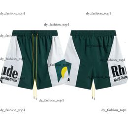 rhude short Designer Mens Shorts Summer New Fashion Sports Shorts Mens Beach Shorts High Quality Street Hip Hop Style Multi Style Shorts US Size S-Xl rhude shirt 117