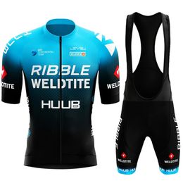 Pro Bike Cycling Jersey Set Men Summer Short Sleeve Mountain Uniform Ropa Ciclismo Maillot Clothing Suit 240511