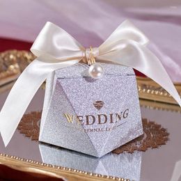 Party Favor The Gift For Bride 6 8.5CM Jewelry Storage DIY Candy Box Wedding Baby Shower Favors Birthday Guests Event Supplies