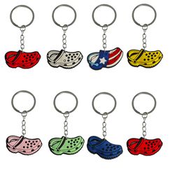 Jewelry Clog Keychain Key Chain For Girls Keychains Backpack Keyring Women Suitable Schoolbag Classroom Prizes Tags Goodie Bag Stuffer Ot6E9
