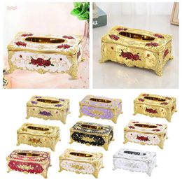 Tissue Boxes Napkins Paper tissue box car bathroom box cover bracket paper napkin process storage gift pump paper box facial tissue storage truck B240514