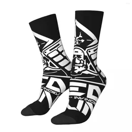 Men's Socks Hip Hop Retro Arm Crazy Compression Unisex M-Metal Gear Harajuku Pattern Printed Funny Novelty Happy Crew Sock Boys