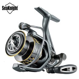 SeaKnight Brand ARCHER2 Series Fishing Reel 5.2 1 4.9 1 MAX Drag Power 28lbs Aluminum Spool Fish Alarm Spinning Reel 2000-6000 240509