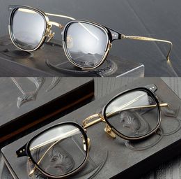 High Quality Frame Titanium Acetate Optical Eyeglasses Men Women039s Classic Square Prescription Glasses Retro Spectacles Eyewe3514414