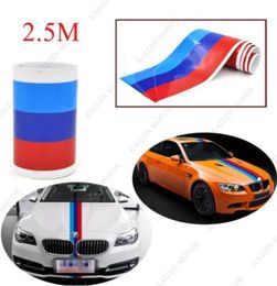 25015cmMcolored Stripe Sticker for BMW M3 M5 X5 357 Series Exterior Decoration7641998