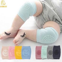 Kids Socks Childrens Anti slip Crawling Elbow Baby Accessories Smiling Knee Pads for Safety Knee Pads for Leg Warmth Girls and BoysL2405