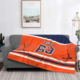 Blankets Tyler Ennis #63 Edmonton Blanket Fashion Custom Wayne Gretzky Canada Usa Puck Team Club