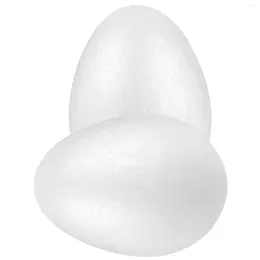 Party Decoration Eggs Bulk Kids Drawing Egg Children Painting White Foam Shapes Crafts Modelling