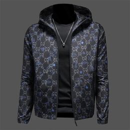 New 2024 Top Quality Mens Designer Jacket Coat Caps Spring Autumn Casual Men Women Windbreaker Outerwear Zipper Hoodies Jackets Coats Plus Size M-5XL