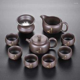 Teaware Sets Complete Tea Set Porcelain Ceremony Luxury Traditional Portable Afternoon Juego De Te Gift WSW40XP