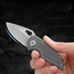 Special Offer A2461 Pocket Folding Knife 3Cr13Mov Satin Blade Outdoor Camping Hiking Fishing EDC Knives Small Gift Knife