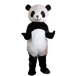 Performance Cute Panda Mascot Costume Top Quality Christmas Halloween Fancy Party Dress Cartoon Character Outfit Suit Carnival Unisex Outfit