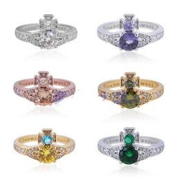 Brand Westwoods Full Set of Zircon Saturn Orbital Ring Shining INS Network Red Star New Style Nail