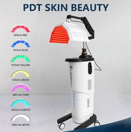 Vertical Skin Rejuvenation 7 Colour Led Facial Machine acne phototherapy instrument beauty salon use