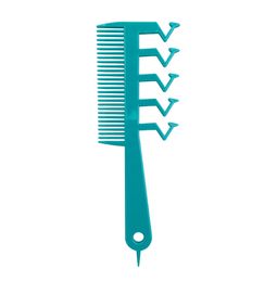 New fashion Hair Z-line comb Hair curl comb Hair seam brush portable anti static Bangs Styling Styling Hair Roots Hair Top fluffy combs