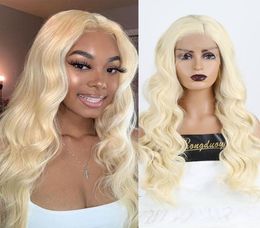 13x6 613 Honey Blonde Preplucked Brazilian Wig Remy Hair Body Wave Wig Glueless Lace Front Human Hair Wigs for Black Women4690375