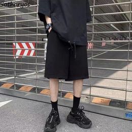 Women's Shorts Sporty Women Solid Loose Summer Casual Unisex All-match Korean Style Trendy Teens High Waist Harajuku Streetwear