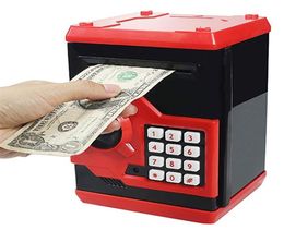 Electronic Piggy Bank Safe Money Box For Children Digital Coins Cash Saving Safe Deposit ATM Machine Birthday Gift For Kids LJ20121668069