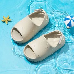 2024 Baby Toddler Kids Slip-On Eva Sandals Boys Girls Foam Slippers Beach Children Summer Slides Lightweight Water Slippers 240515