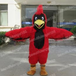 2024 High Quality red eagle Mascot Costume halloween Carnival Unisex Adults Outfit fancy costume Cartoon theme fancy dress for Men Women