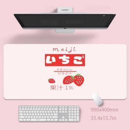 Pads Wrist Rests Cut Pink Table Mat Gamer Mousmats Office Desk Large Keyboard J240510