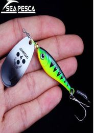 SEAPESCA Baits Sequins 11g 15g 20g isca artificial Metal wobbler fishing lure minnow Spoon carp fishing shiping ZB1941130514