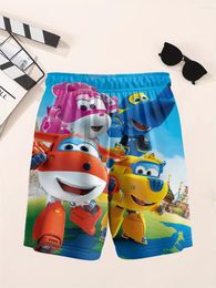 Shorts Summer Children's 3D Printed Cartoon Fashion Trend Boys T-shirts Girls Cute Clothing Pants Party Beach Loose