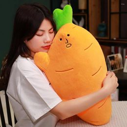 Pillow Vegetables Cartoon Eggplant Carrot Potato Tomato Mushroom Plushies Sofa Ornament Vegetable Home Decoration