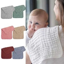 Bibs Burp Cloths Six layer Gauze Burp Cloth Versatile Baby Essential on Go Burp Cloth for feed variation and cleaningL2405