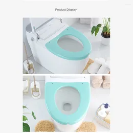 Toilet Seat Covers Washable Cover Waterproof Sanitary Pad Folding Reusable Bathroom Mat Cushion Wc Accessories Portable