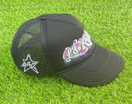 Men and Women Top American Style Trucker cap Letter Embroidery Sunrise Trucker Hat Mesh Breathable Baseball Caps9742652