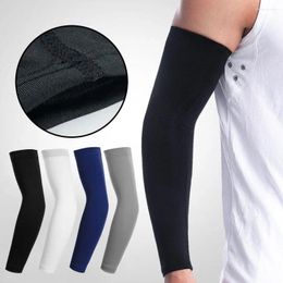 Knee Pads 1 Pair Arm Sleeve Basketball Cycling Warmer Summer Volleyball Protection Running Sunscreen Bands UV M7G3