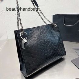 YS YShaped LOULOU Shopping Niki New ysllbag Designer Women Handbag Black Tote Bag Large Capacity Package Shoulder Commuter Bags Magnet Seal Genuine Leather Fashion