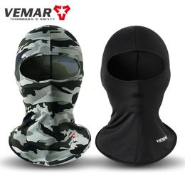 Motorcycle ice silk Balaclava full face hood liner tactical bicycle helmet cap motorcycle off-road rapid drying summer 240514